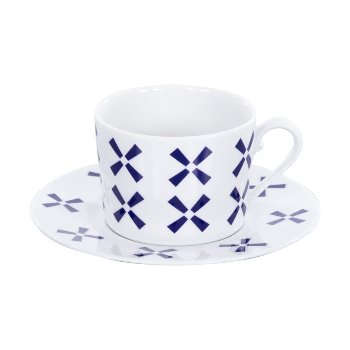 Filiżanka 250 ml ze spodkiem Folk Fusion Holandia G832