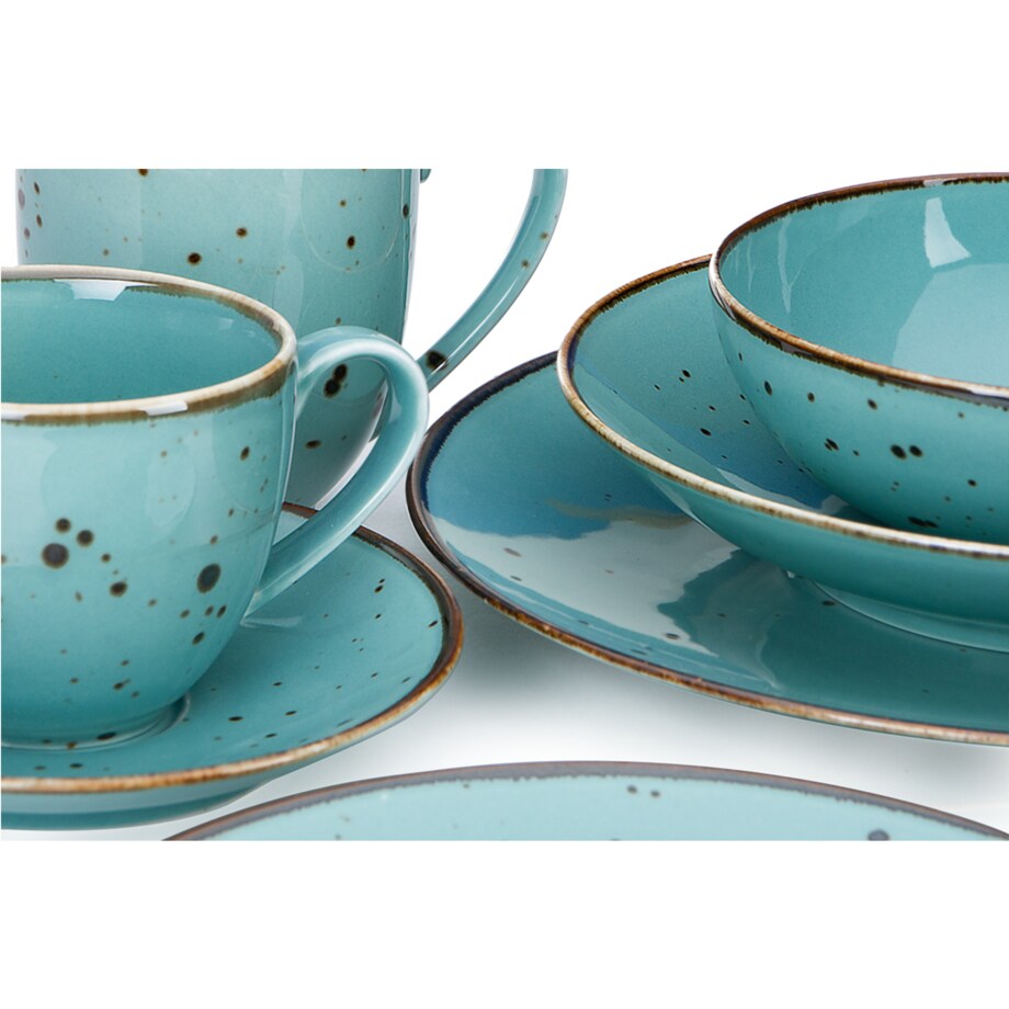 Konsimo ALUMINA Serwis obiadowy 6os. (18el.)