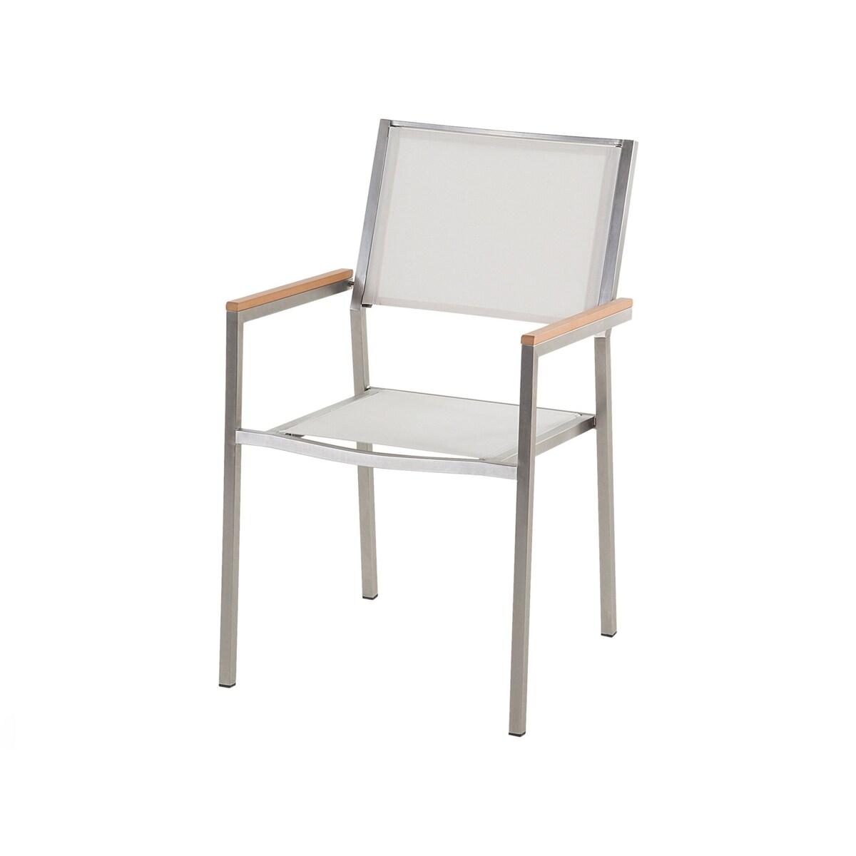 Zestaw jadalniany Stal Biały VALCANETTO/GROSSETO