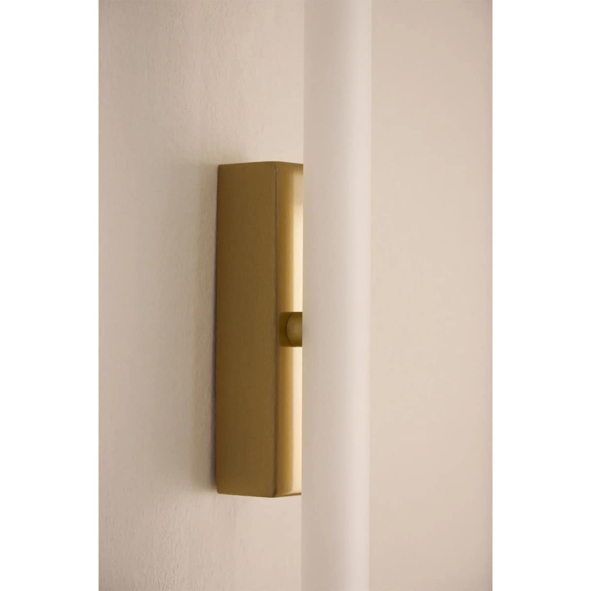 Lampa ścienna, kinkiet LED Ziraivo ze stali nierdzewnej, złoty