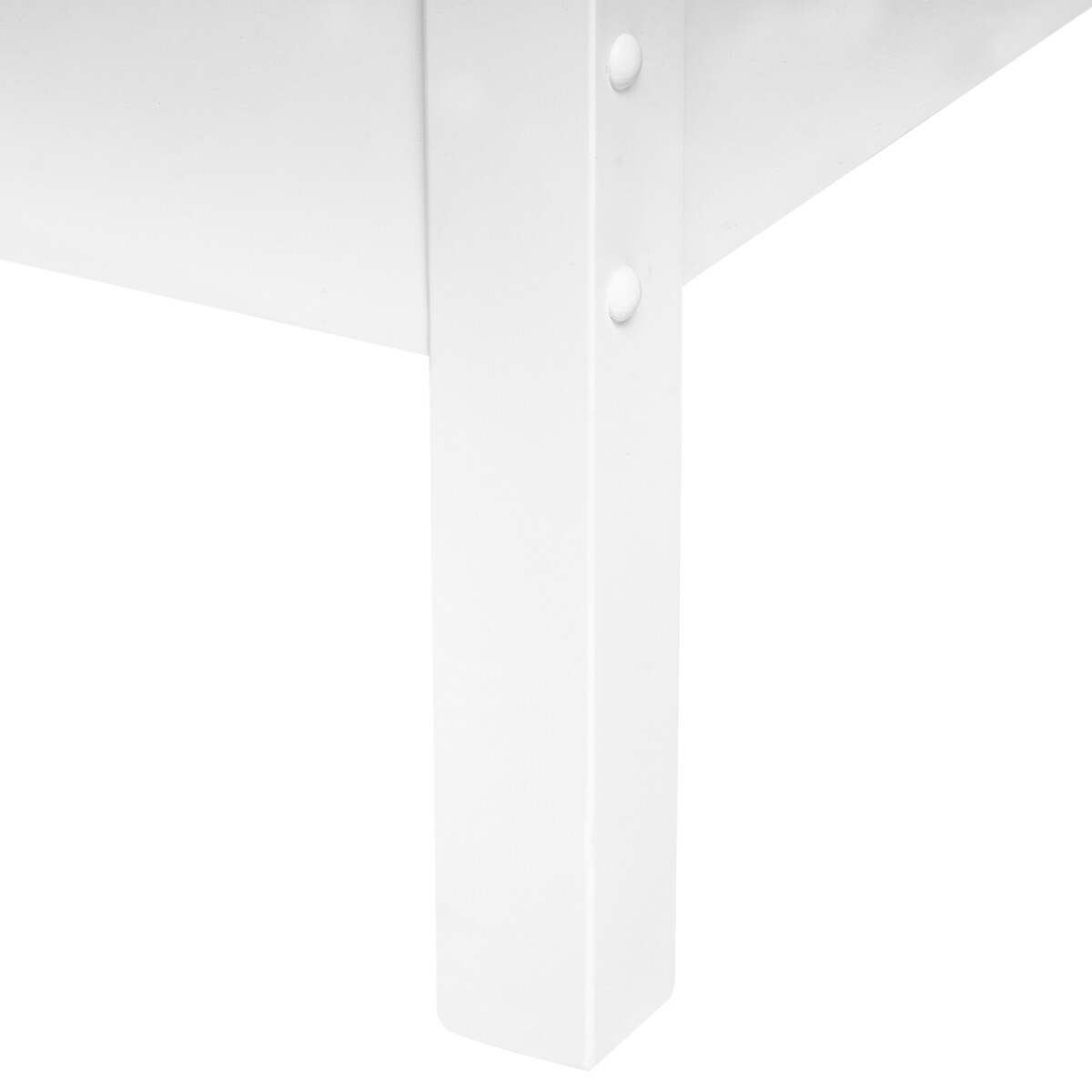 Łóżko dzienne Drewno TRICOT 90 x 200 cm Biały