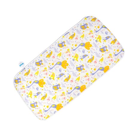 Top na materac 120x60 cm ochraniacz - DREAM Ptaszki
