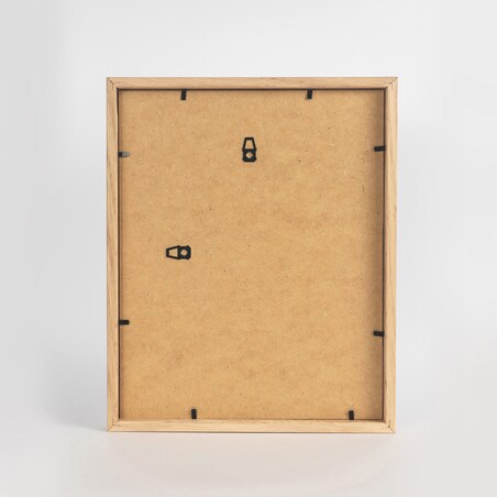 Ramka na zdjęcia 24x30 cm ramka drewniana dębowa naturalna foto ramka z litego drewna dębowego prostokątna OAK FRAMAI