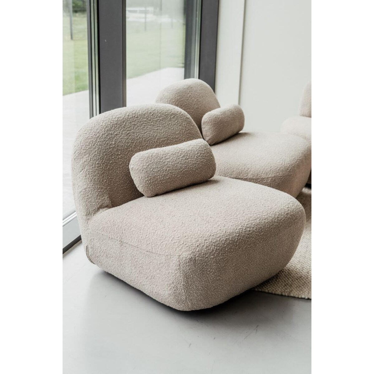 FOTEL OBROTOWY ZEN BEŻOWY