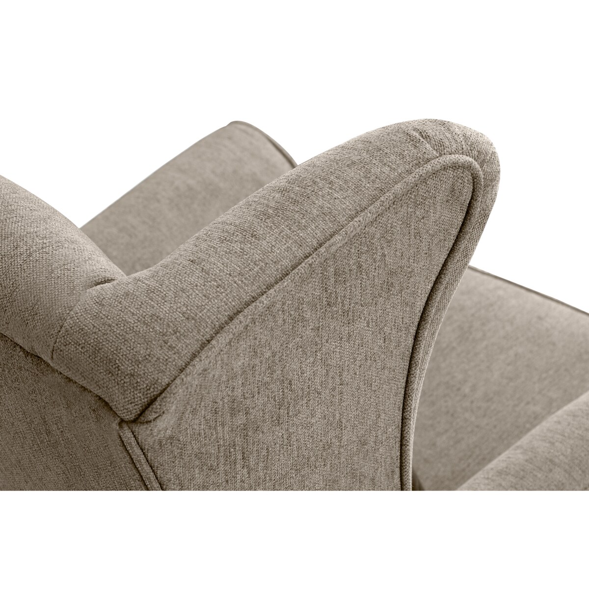 KONSIMO STRALIS Fotel, kolor brązowy