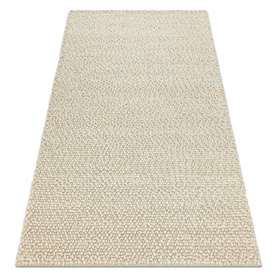 Dywan wełniany TAHAR 99005B krem / szary - 90x150 cm