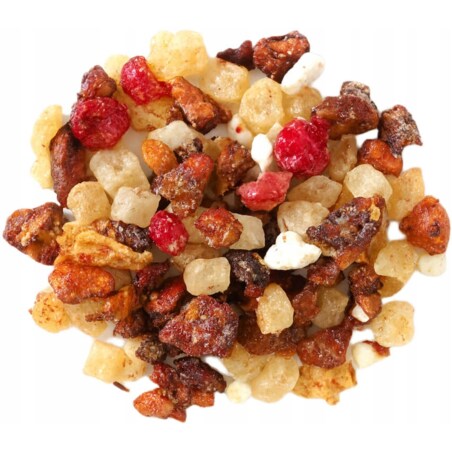 Sypana herbata owocowa GORZKA LEMONIADA kandyzowany ananas 200g premium