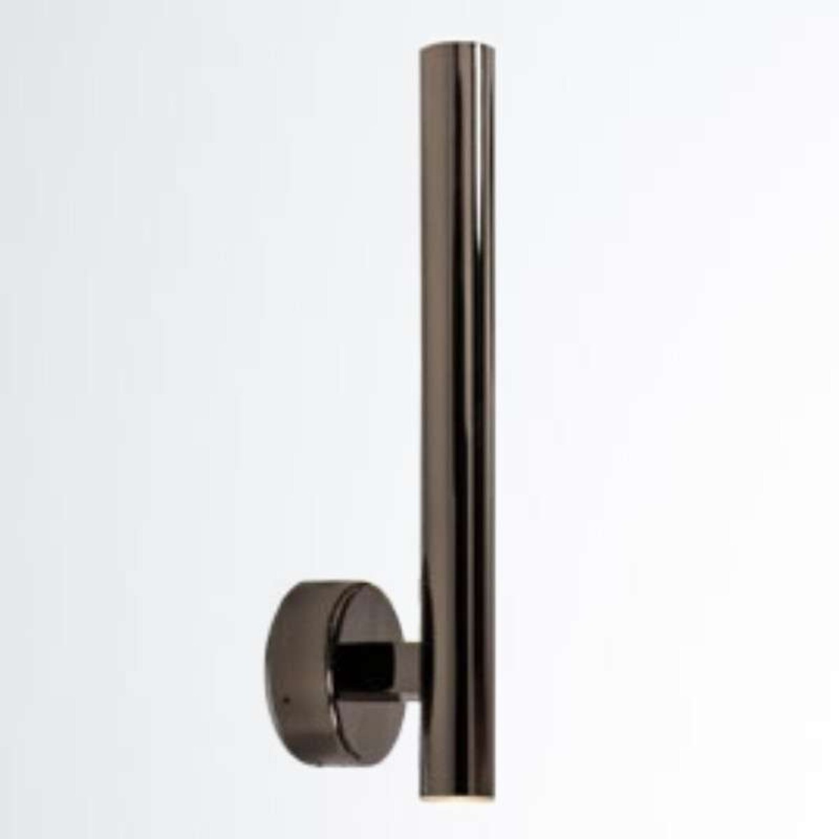 Kinkiet LAMPA ścienna LOYA W0461-02B-L8L8 Zumaline metalowa OPRAWA tuba LED 5W 3000K czarna