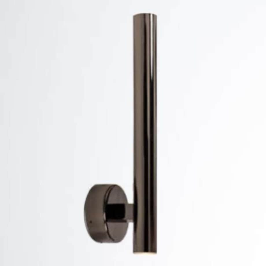 Kinkiet LAMPA ścienna LOYA W0461-02B-L8L8 Zumaline metalowa OPRAWA tuba LED 5W 3000K czarna