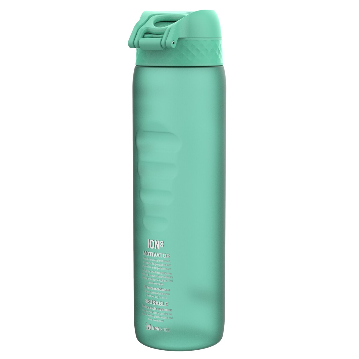 Butelka ION8 BPA Free I8RF1000PTMOT Teal Motivator