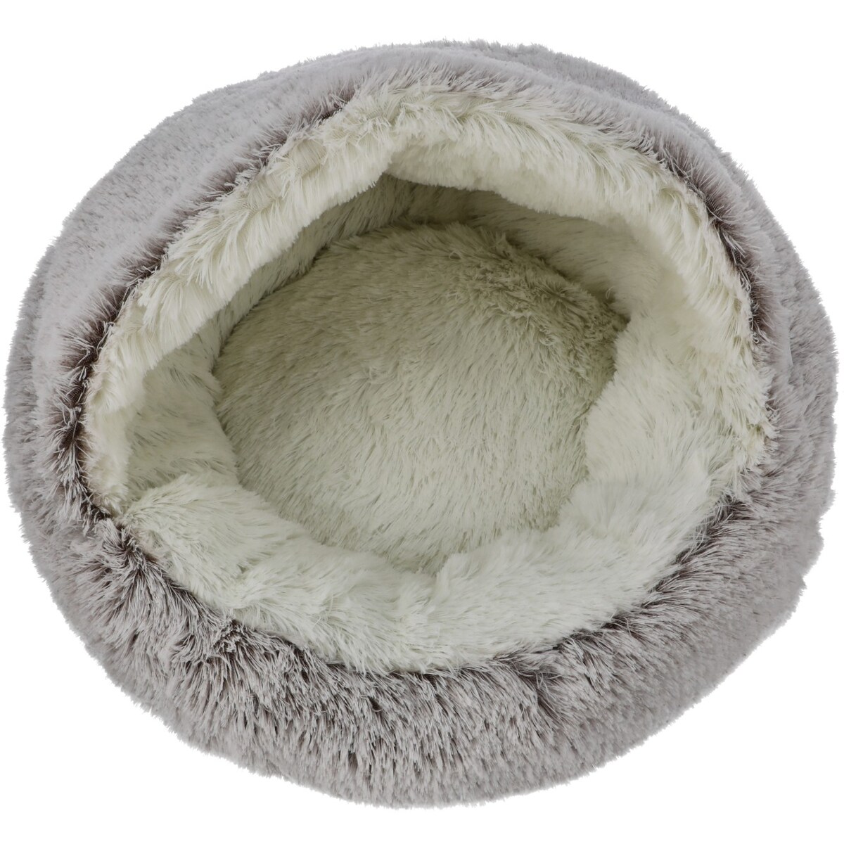Pluszowe legowisko dla zwierząt okrągłe