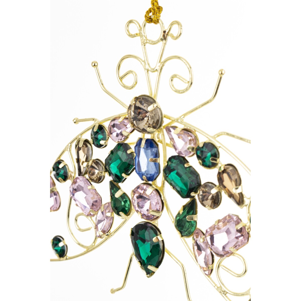 Ozdoba - zawieszka 2 szt. kolorowa 9,5x13x1 cm FLYGA