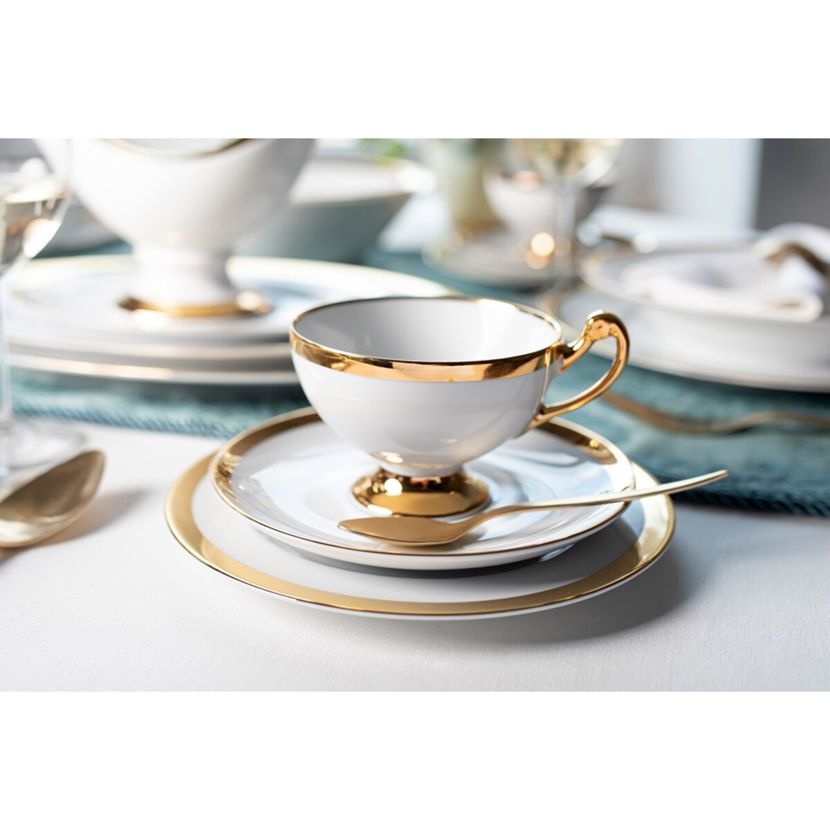 Garnitur do kawy dla 6 osób 18 el. Empire Belweder G362