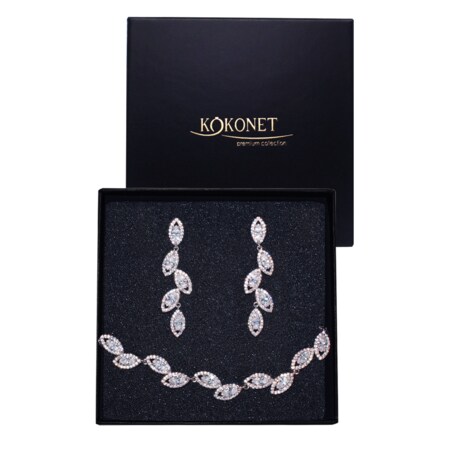 ZESTAW efektownej biżuterii srebrnej ŚLUB okazja rocznica prezent