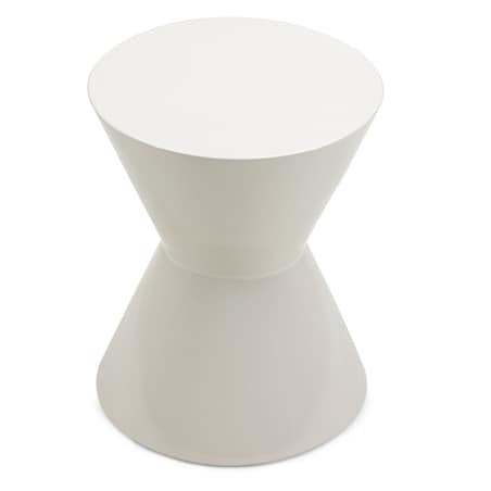 Stolik kawowy 46x36 cm SULIK szarobeżowy glossy