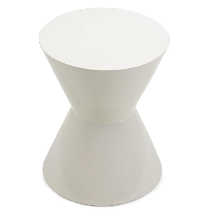 Stolik kawowy 46x36 cm SULIK szarobeżowy glossy