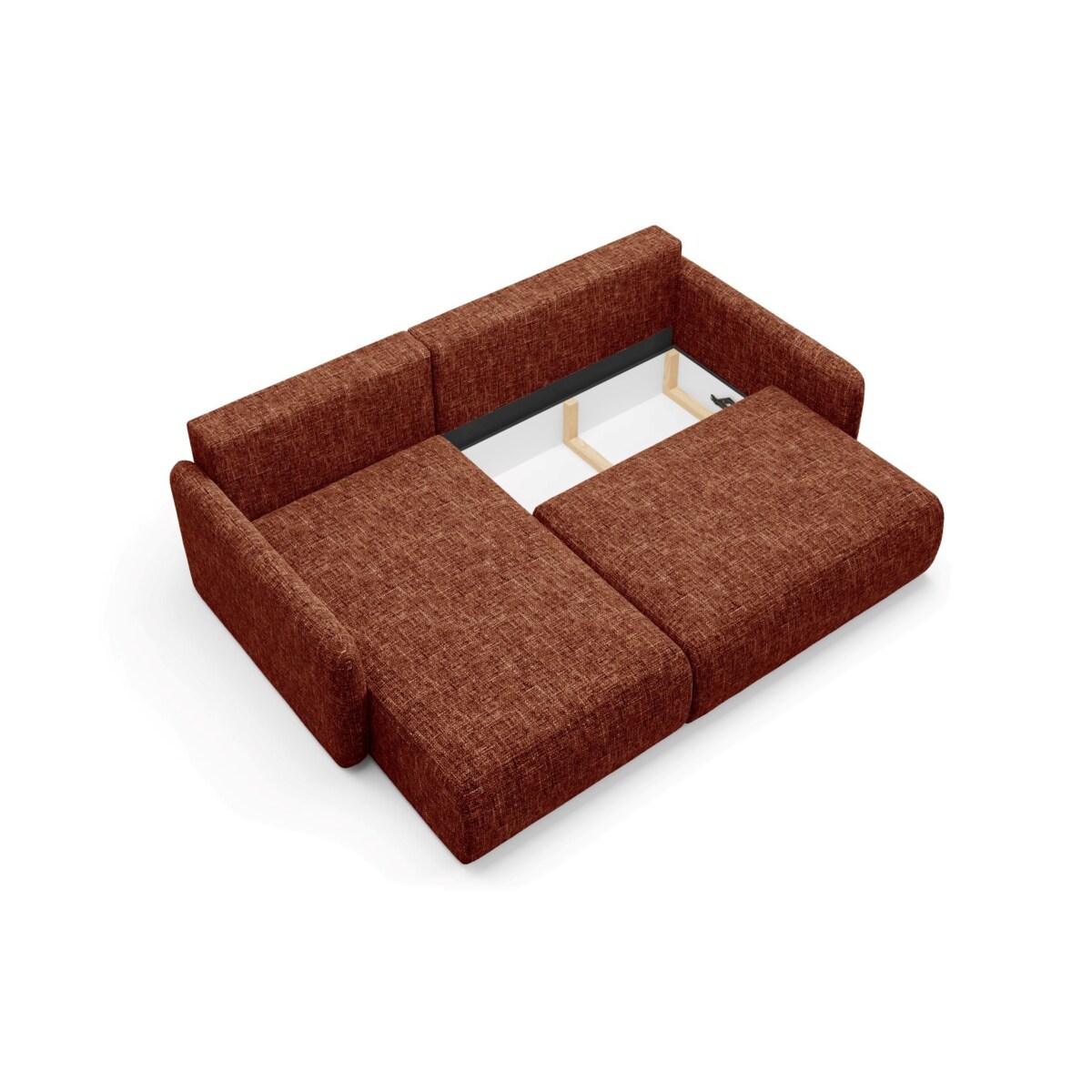 Narożnik LIVELLO L z funkcją spania Kolor: IMO 25