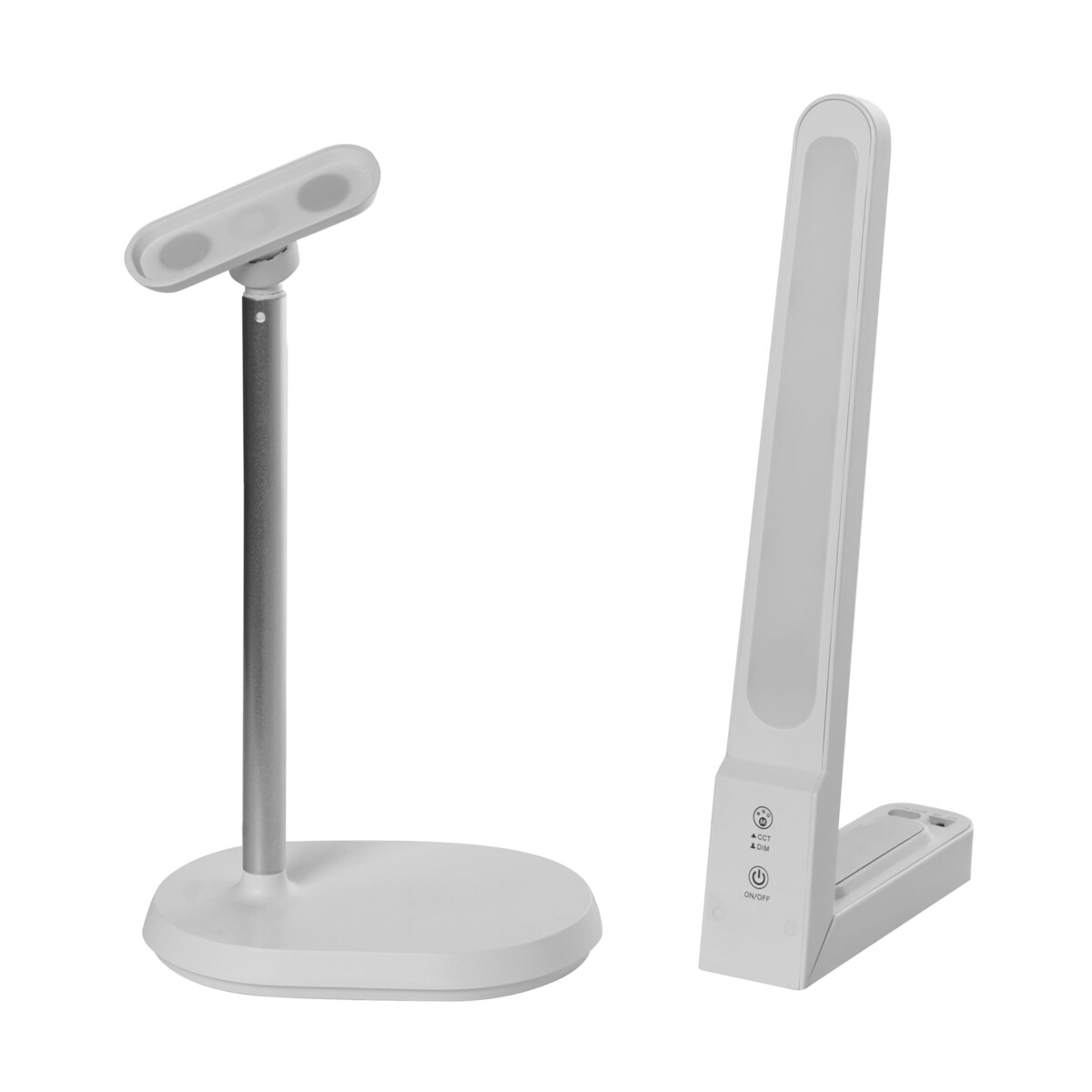 Lampa biurkowa LED TUCANA Ze ściemniaczem Biały