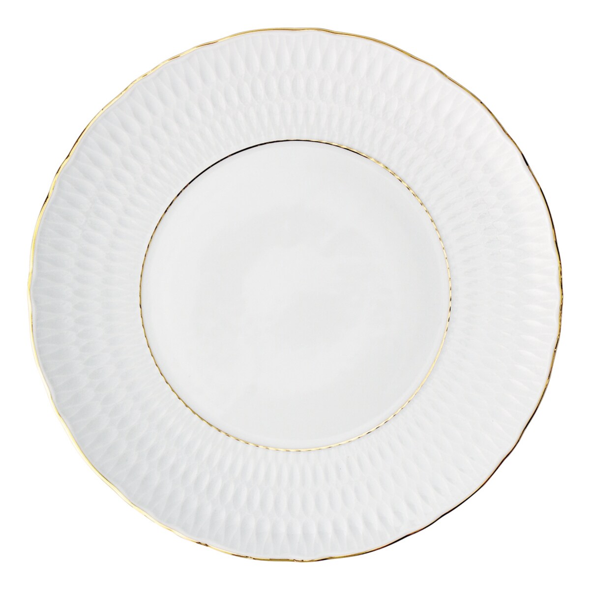 Zestaw talerzy dla 6 osób 18 el. Sofia Złota Linia 3604