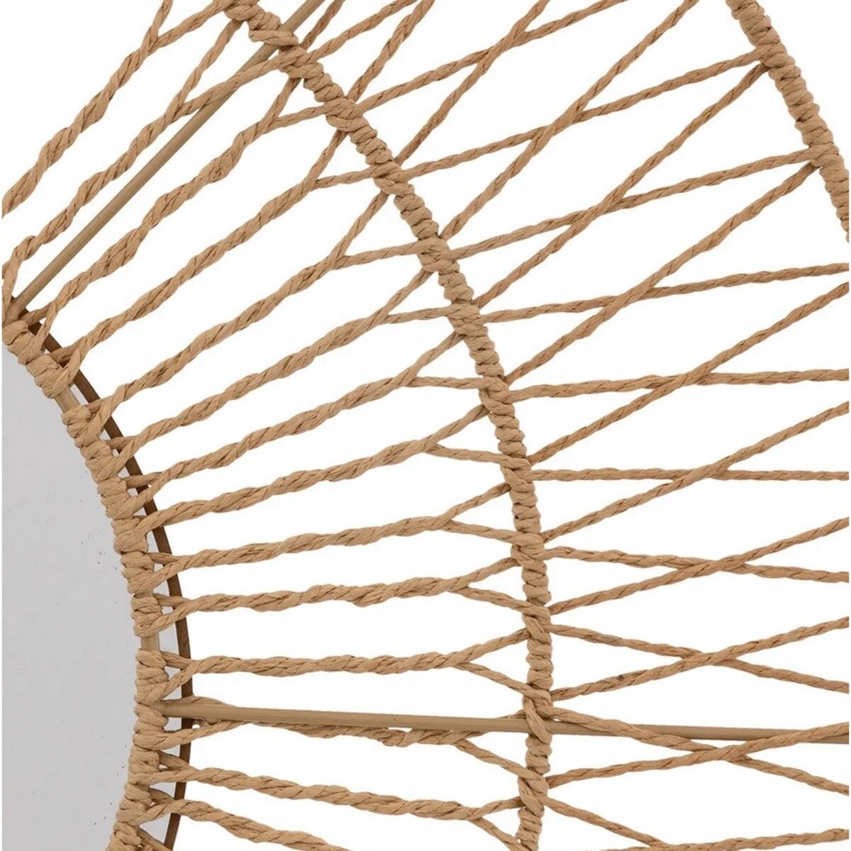 Lustro okrągłe ścienne sznurkowe 75 cm