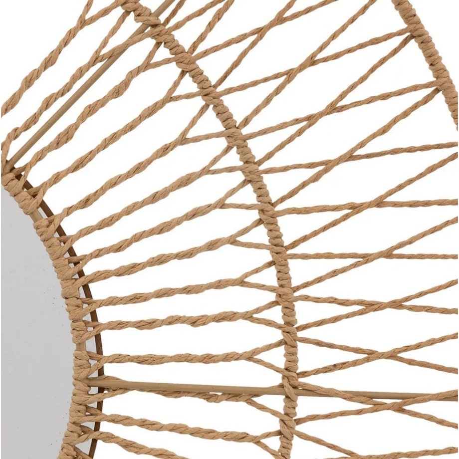 Lustro okrągłe ścienne sznurkowe 75 cm