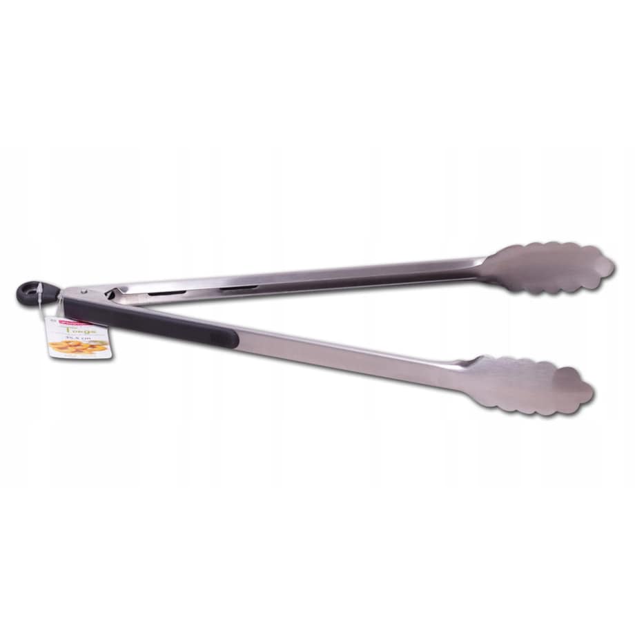 Szczypce łapki do sałatek mięsa antypoślizgowe z blokadą 35.5cm KAMILLE