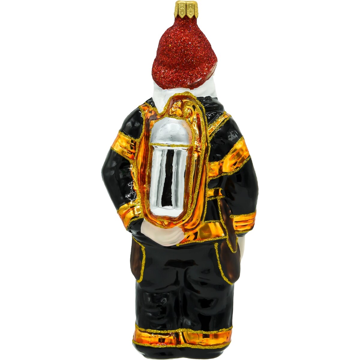 Bombka choinkowa: Strażak z butlą tlenową