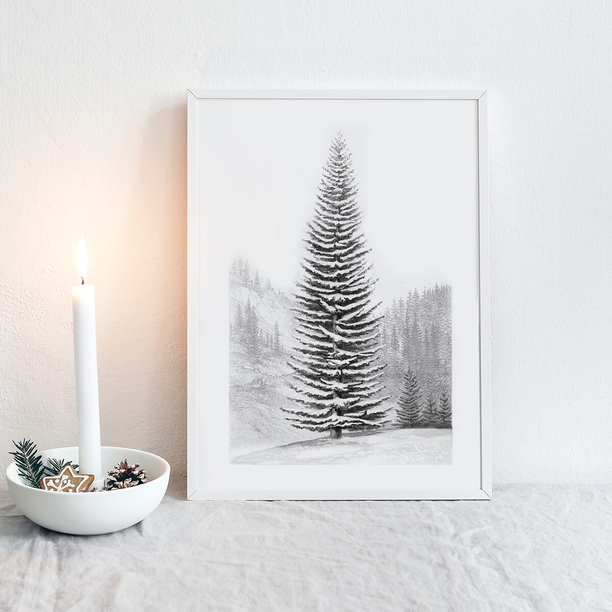 Plakat Jodła 21x30cm