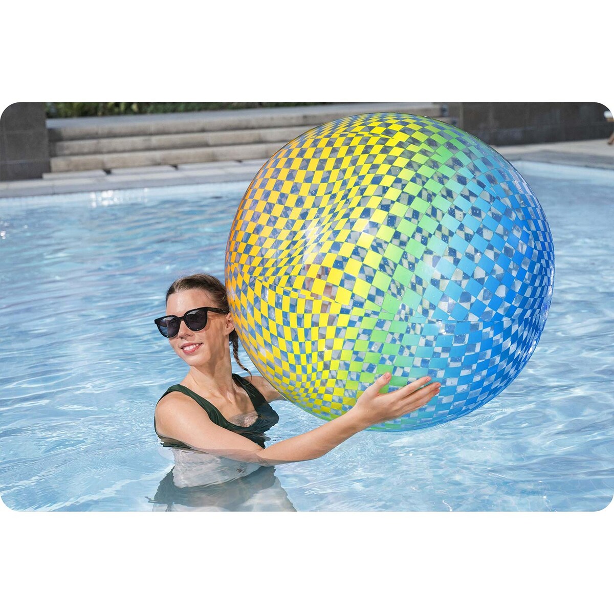 Dmuchana piłka plażowa Bestway Colorsphere 107cm