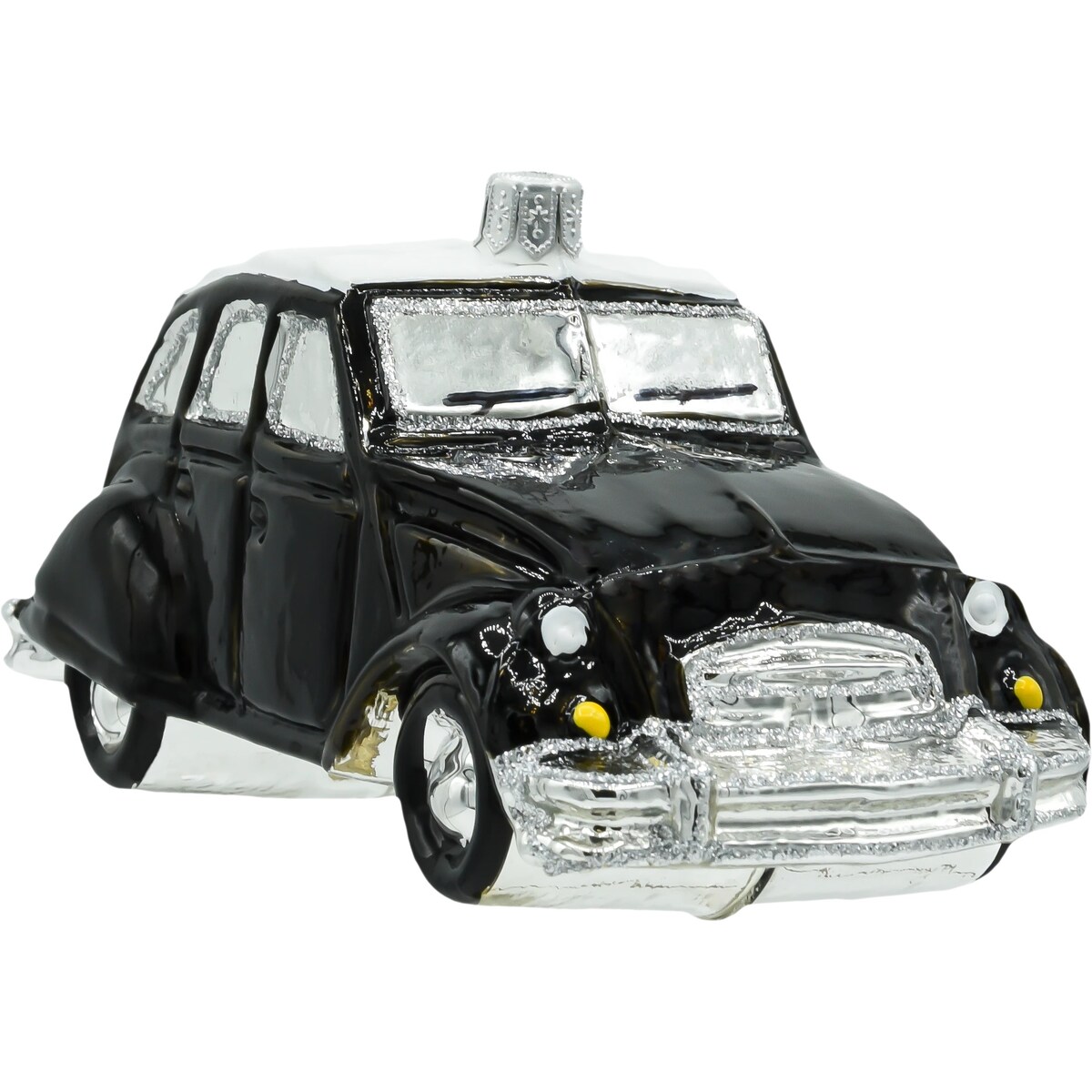 Bombka choinkowa: Samochód Citroen 2CV: czarny