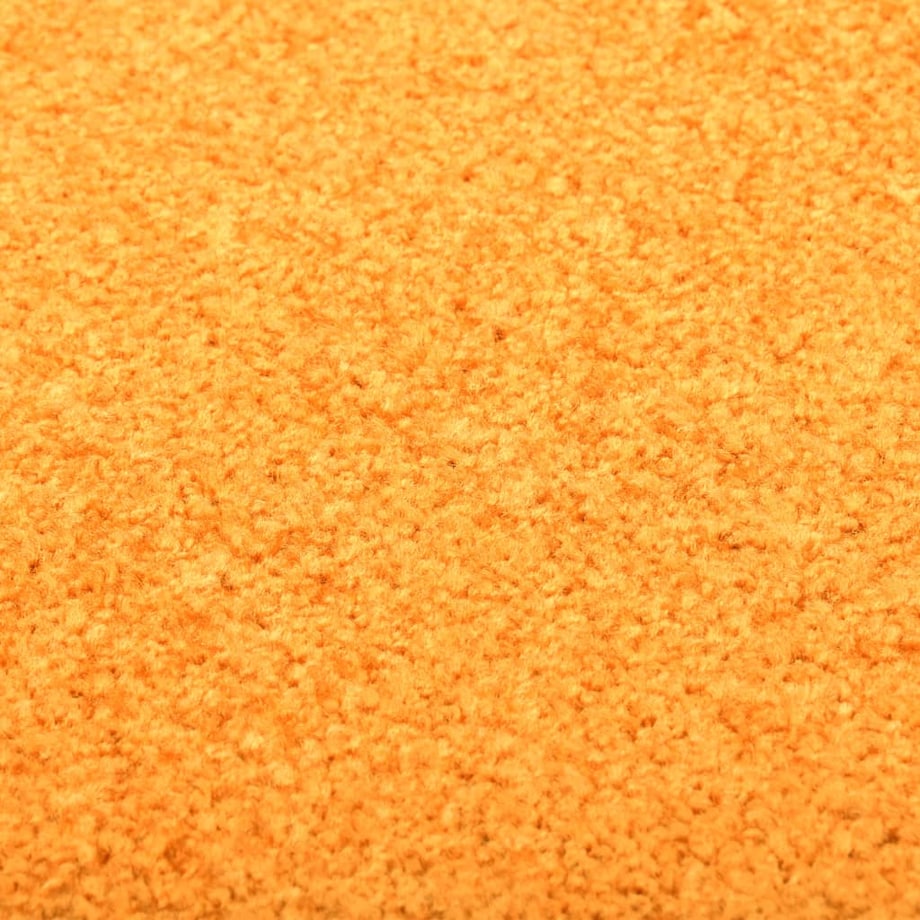 vidaXL Wycieraczka z możliwością prania, pomarańczowa, 90 x 150 cm