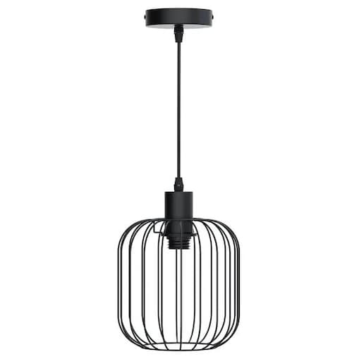 żelazna lampa wisząca loftowa e27