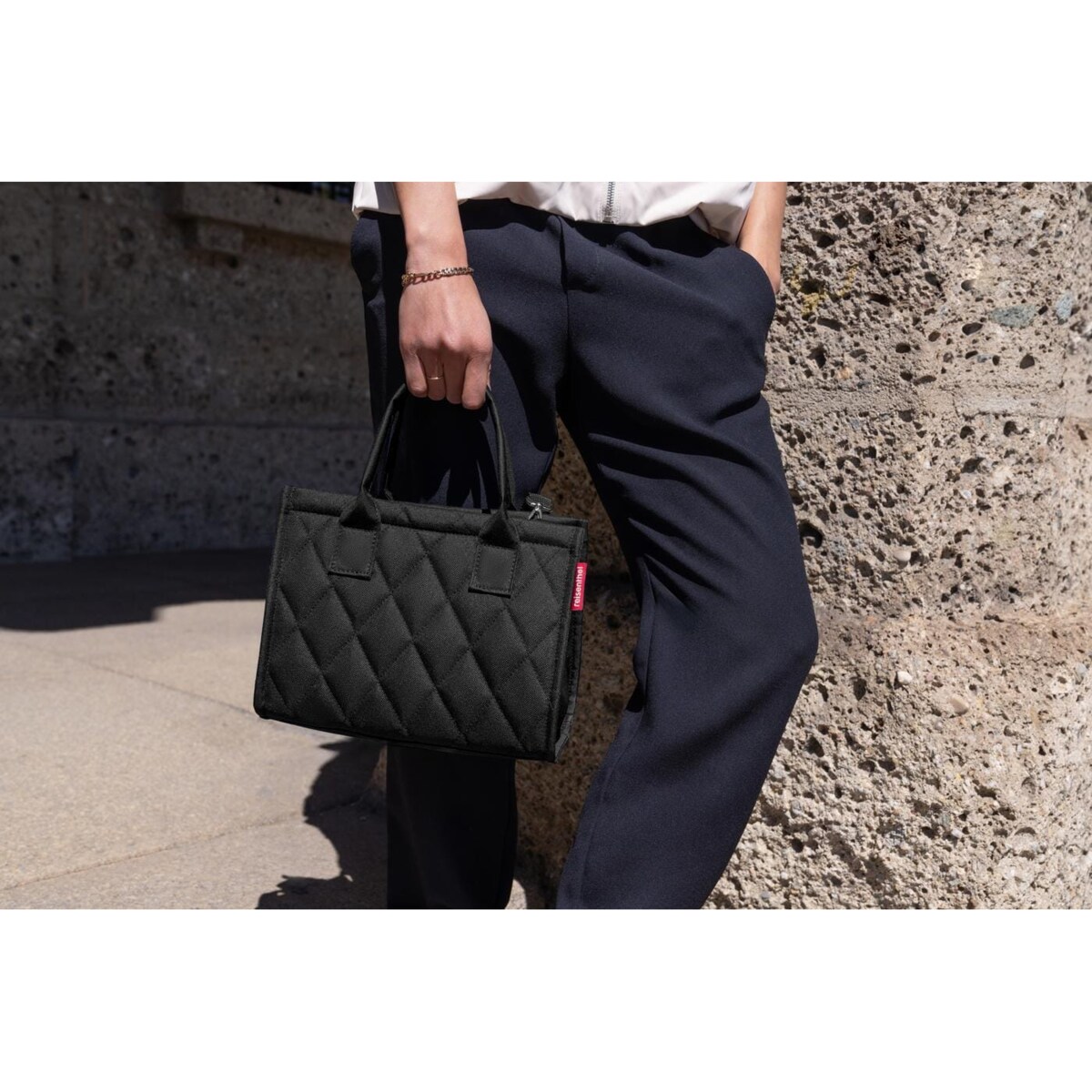 TorbaDAILY SHOPPER XS, rhombus black