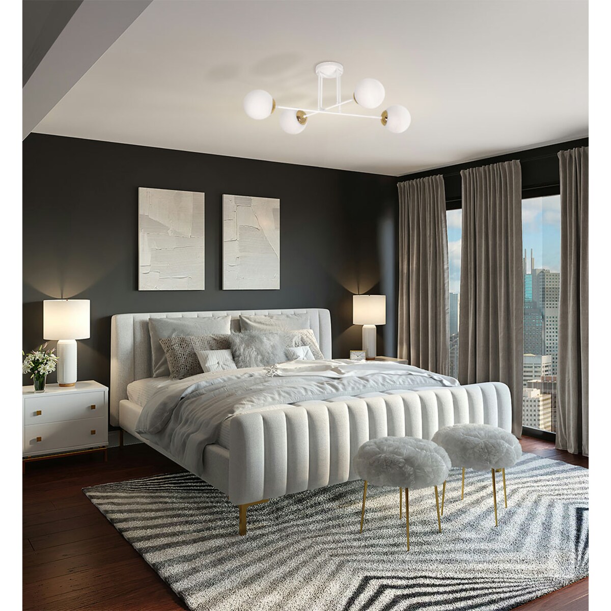 Lampa sufitowa K-5313 z serii ELMO