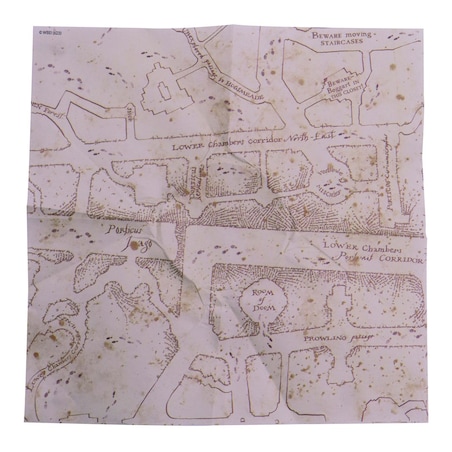 PME Papilotki z motywem mapy Huncwotów Harry Potter (24 sztuki)