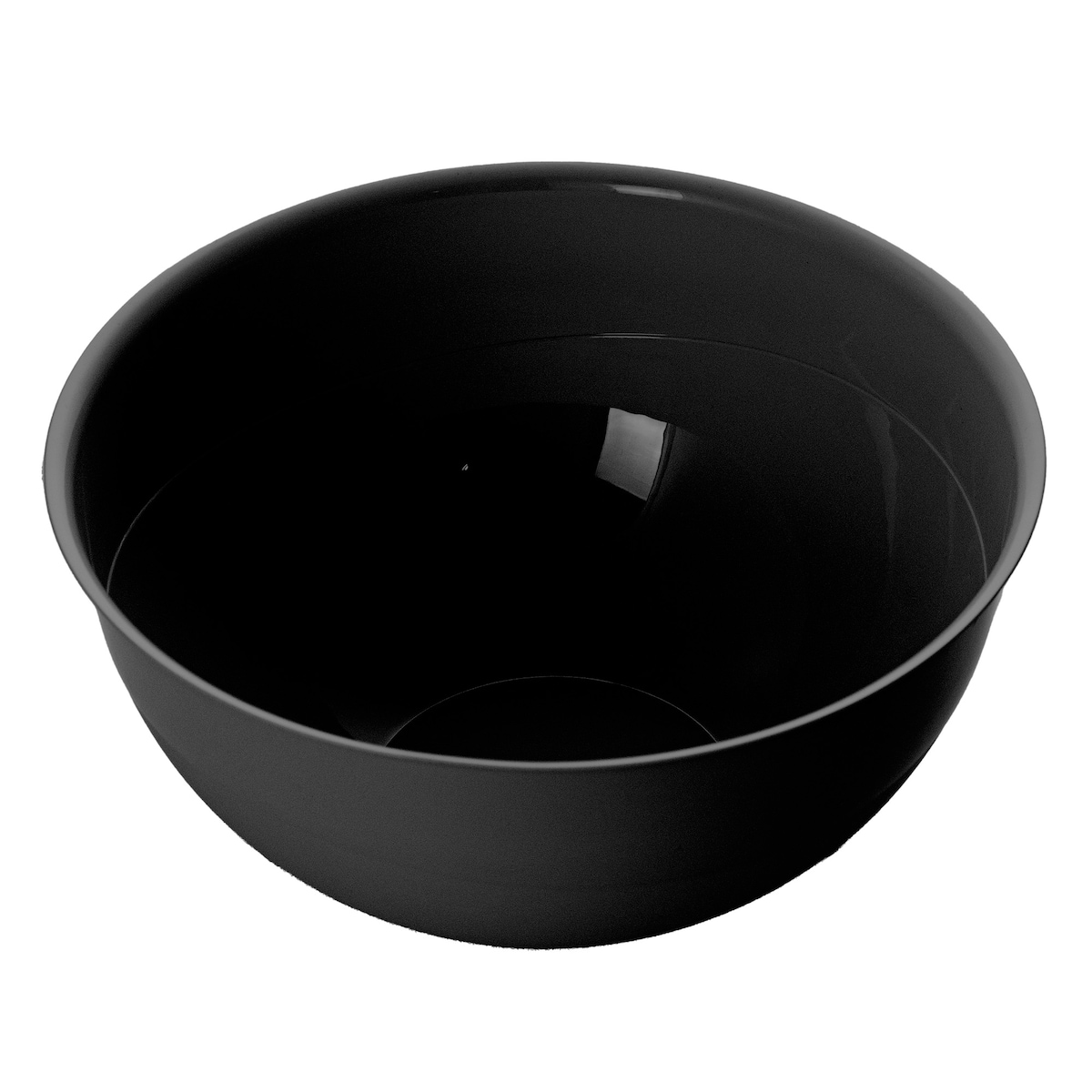 Miska Plastikowa Okrągła Kuchenna Zestaw Misek 3 Szt. Misa Czarna