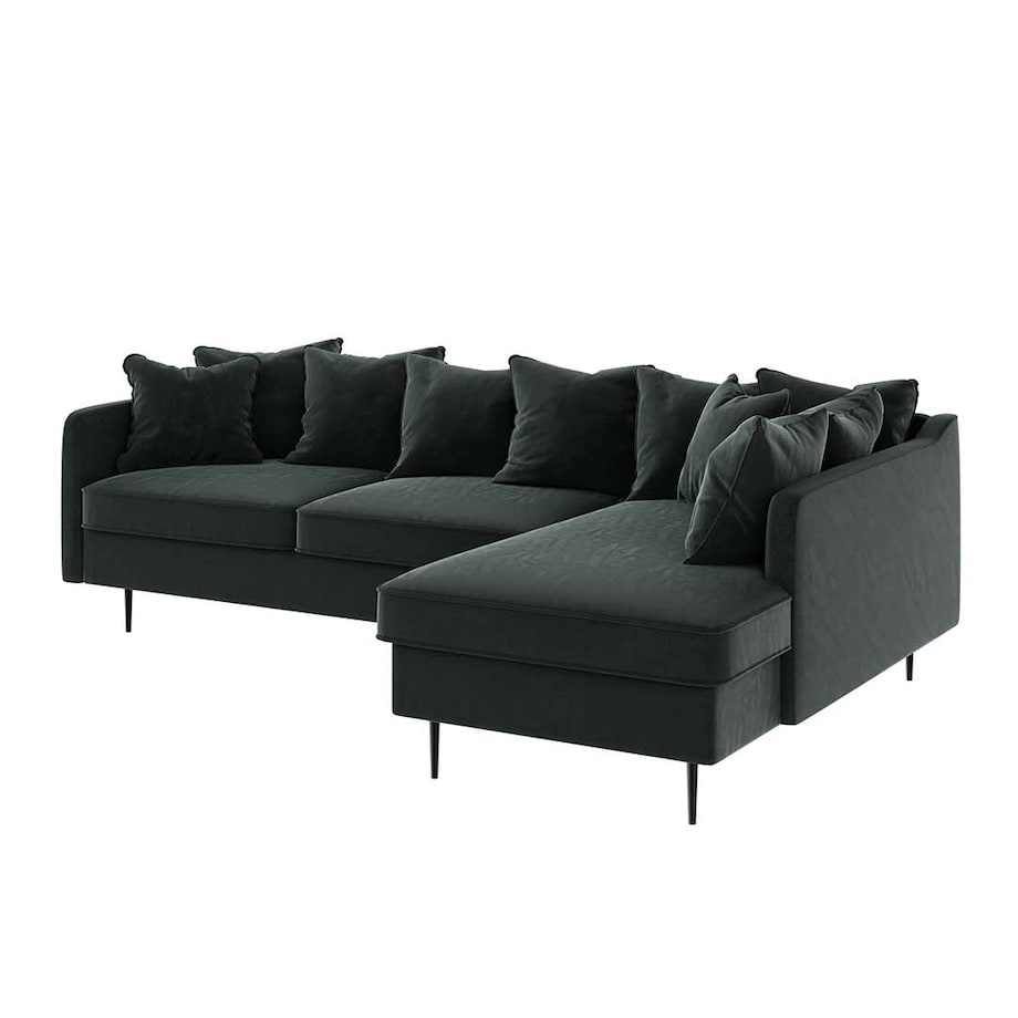 Esme Sofa narożna - ciemnoszara