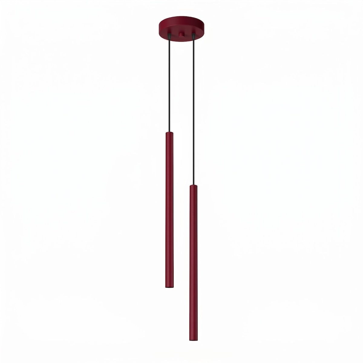 Lampa wisząca PASTELO 2 burgund