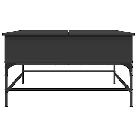 vidaXL Stolik kawowy, czarny, 80x80x45 cm