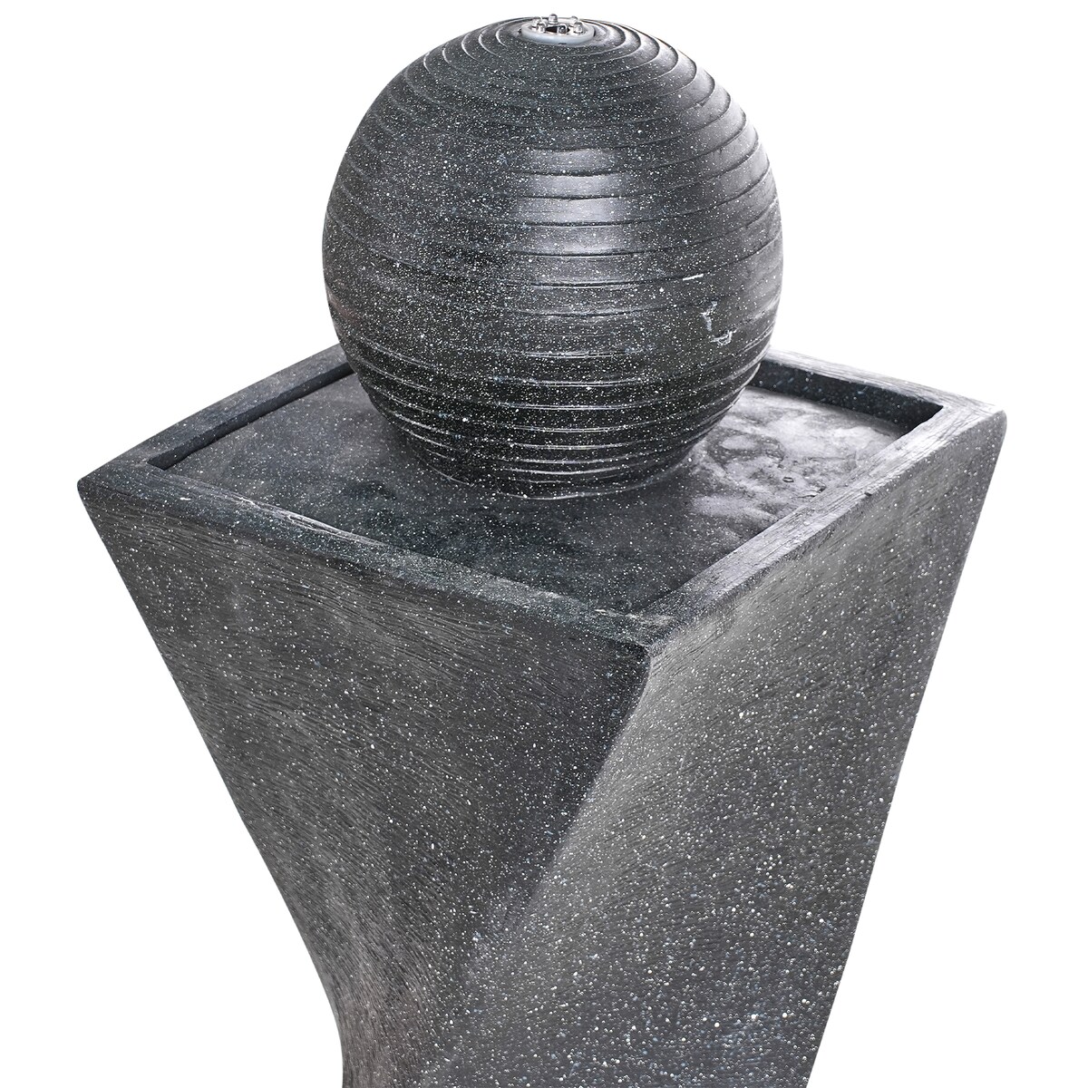 Fontanna ogrodowa LED ACQUACHETA Grafitowy