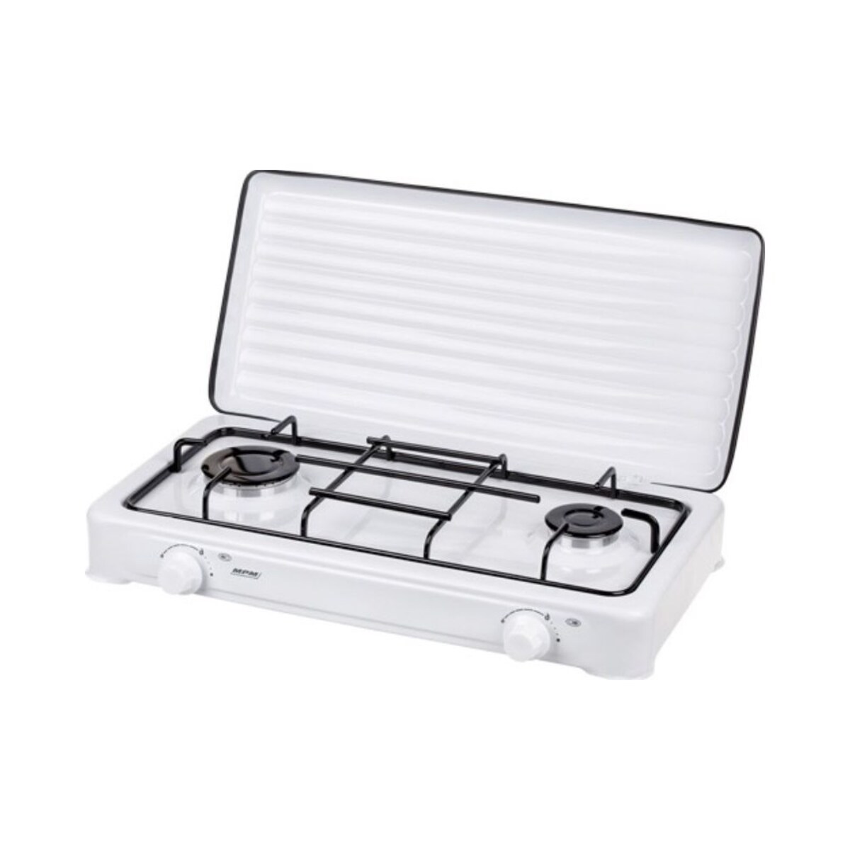 MPM turystyczna kuchenka gazowa 2-palnikowa SMILEKN021K