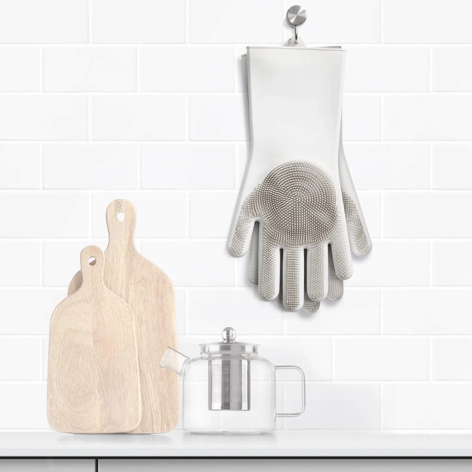 Silikonowe rękawice do sprzątania Mery