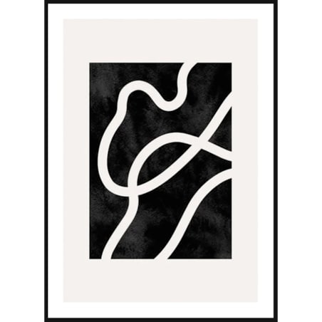 Poster Story, Plakat, Obraz - Abstrakcyjna Linia, wymiary 30 x 42 cm