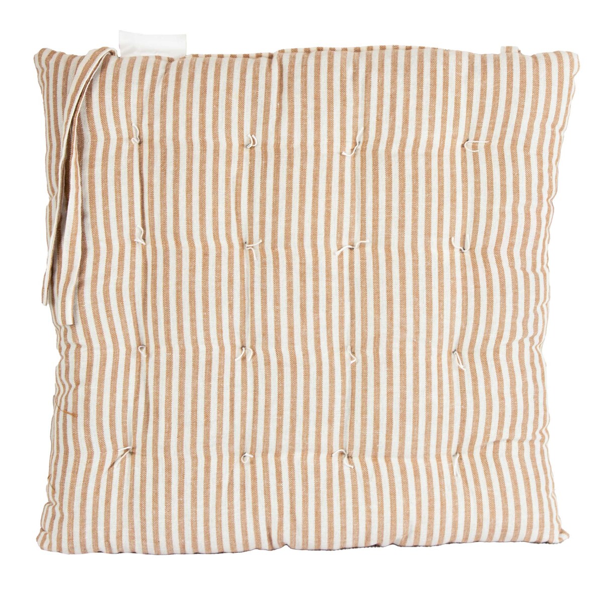 Poduszka Na Krzesło Ogrodowe Do Domu Na Taras 40X40 Cm Jasnobrązowe