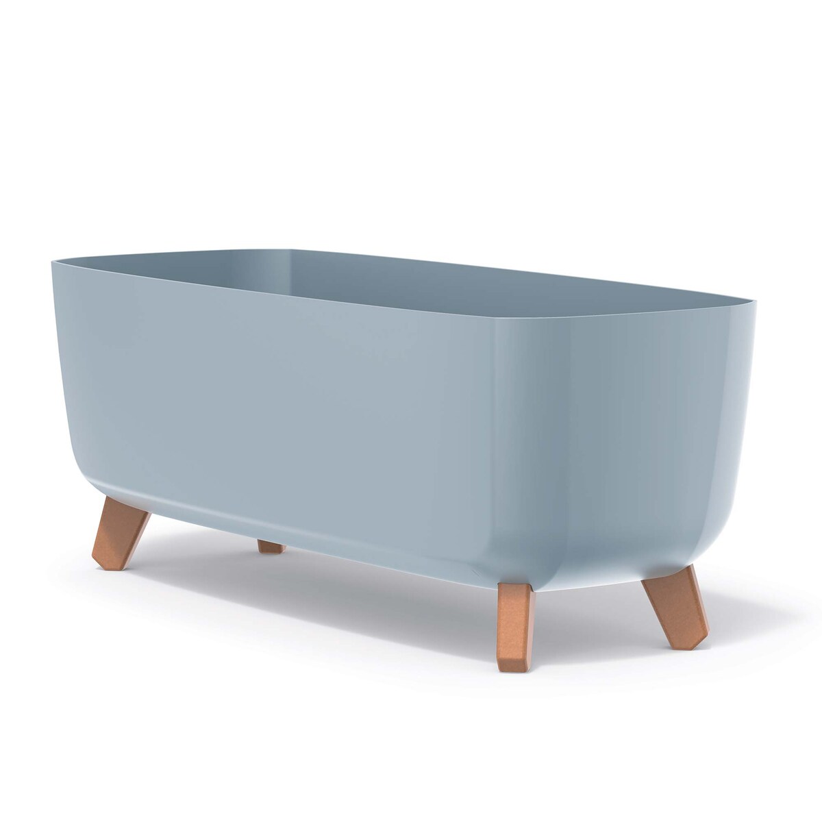 Donica Na Cmentarz Skrzynka Korytko Doniczka Na Wszystkich Świętych Gracia Case 58 Cm Szara