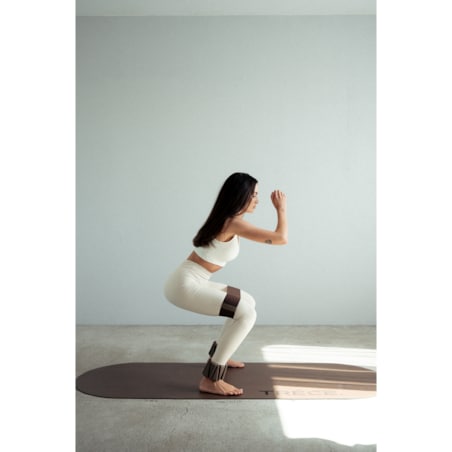 Mata do ćwiczeń TRECE: brązowa