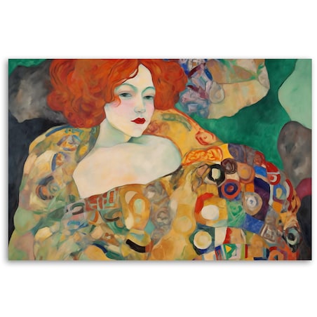 Feeby Obraz na płótnie, Rudowłosa kobieta - G. Klimt 90x60