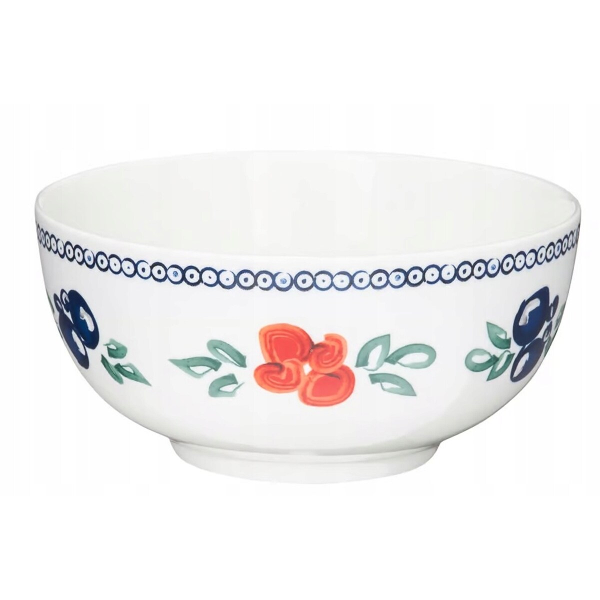 SALATERKA MISKA 2x 14 cm FOLKLOR na śniadanie zupę płatki jedzenie desery