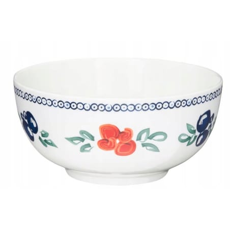 SALATERKA MISKA 2x 14 cm FOLKLOR na śniadanie zupę płatki jedzenie desery