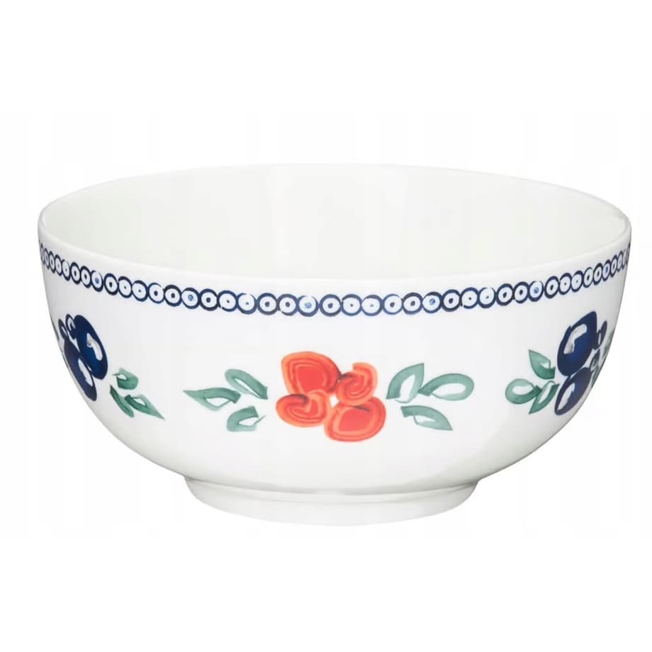 SALATERKA MISKA 2x 14 cm FOLKLOR na śniadanie zupę płatki jedzenie desery